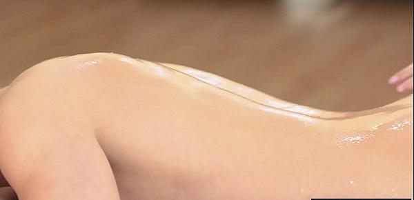 Dirty small tits teen massage naughty clients cock